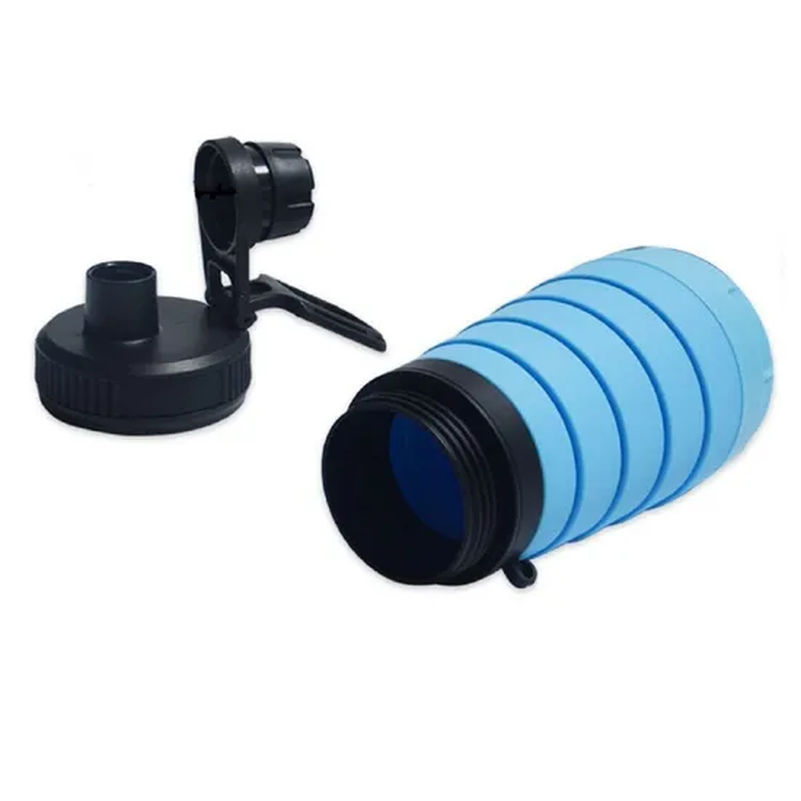 Silicone Sports Water Bottle Collapsible Water Bottle with Storage Tg011_17