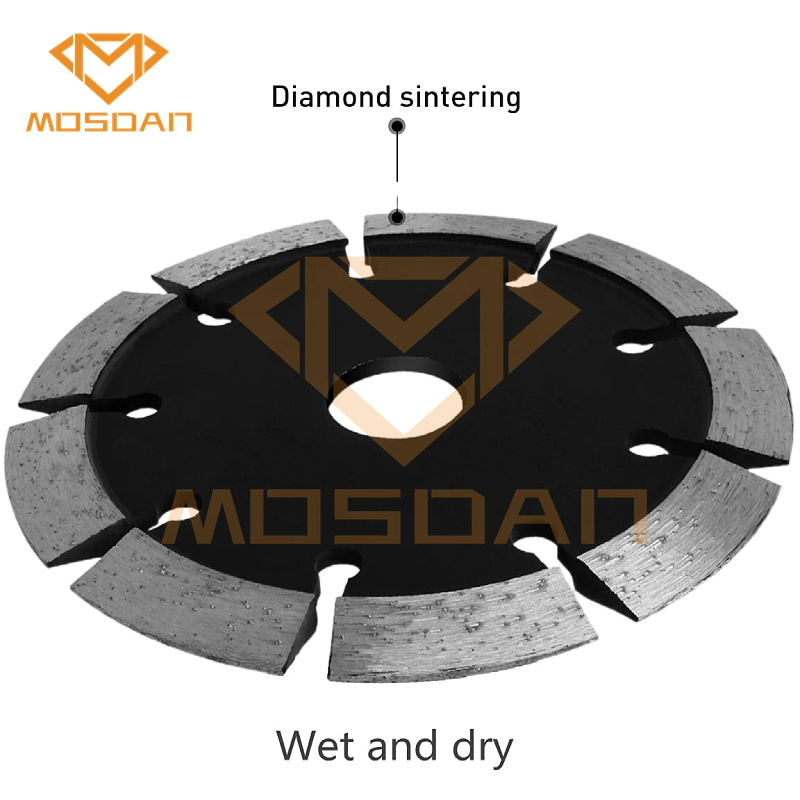 5 Inch Crack Chaser V-Seg Tuck Point Blade for Concrete