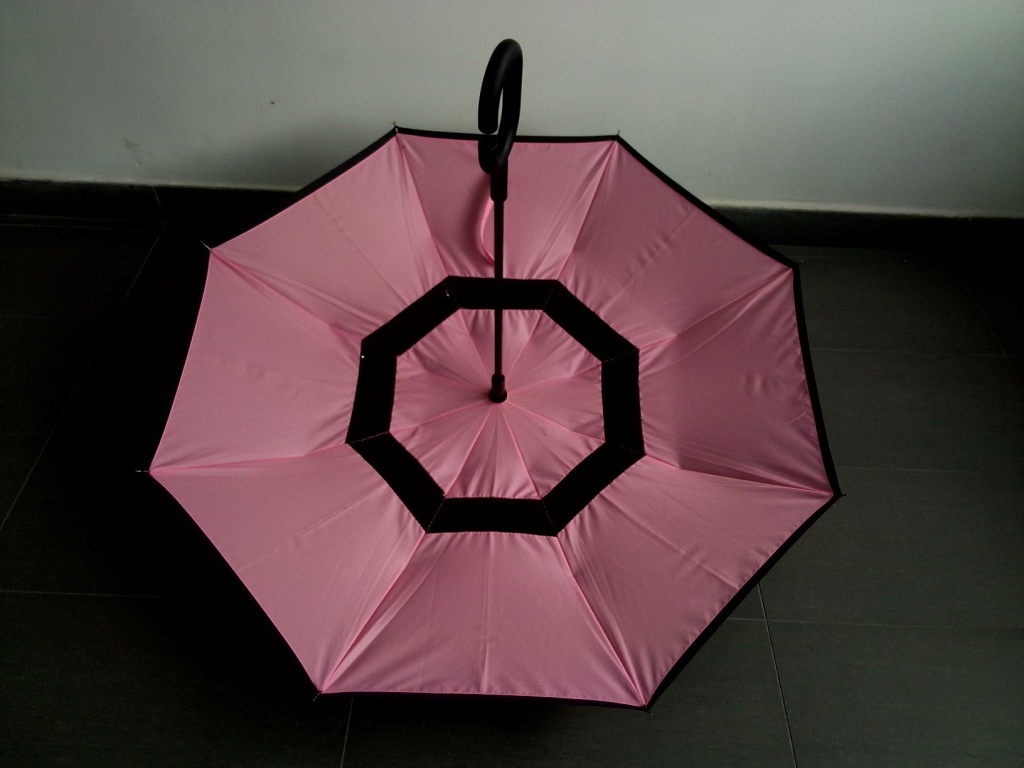 Двухслойный зонт-перевертыш для авто 2023