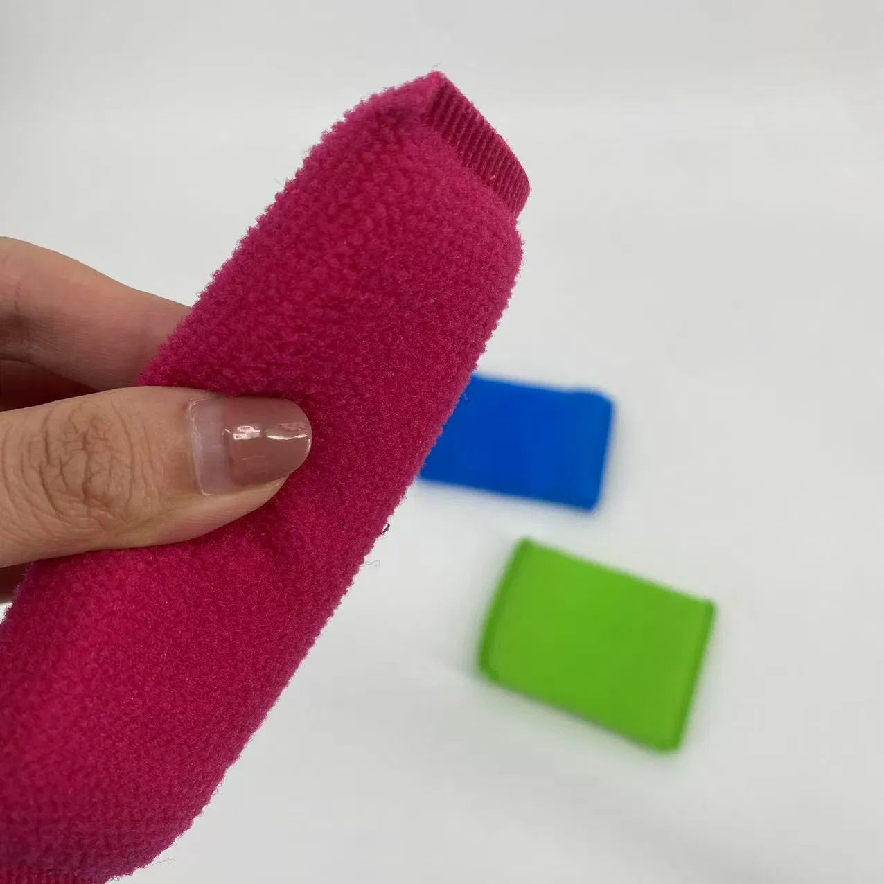 High Density Magic Dishwashing Kitchen Sponge Brush PVC Bag Washing Sponge Cleaning Sponge Custom Kitchen Dishes