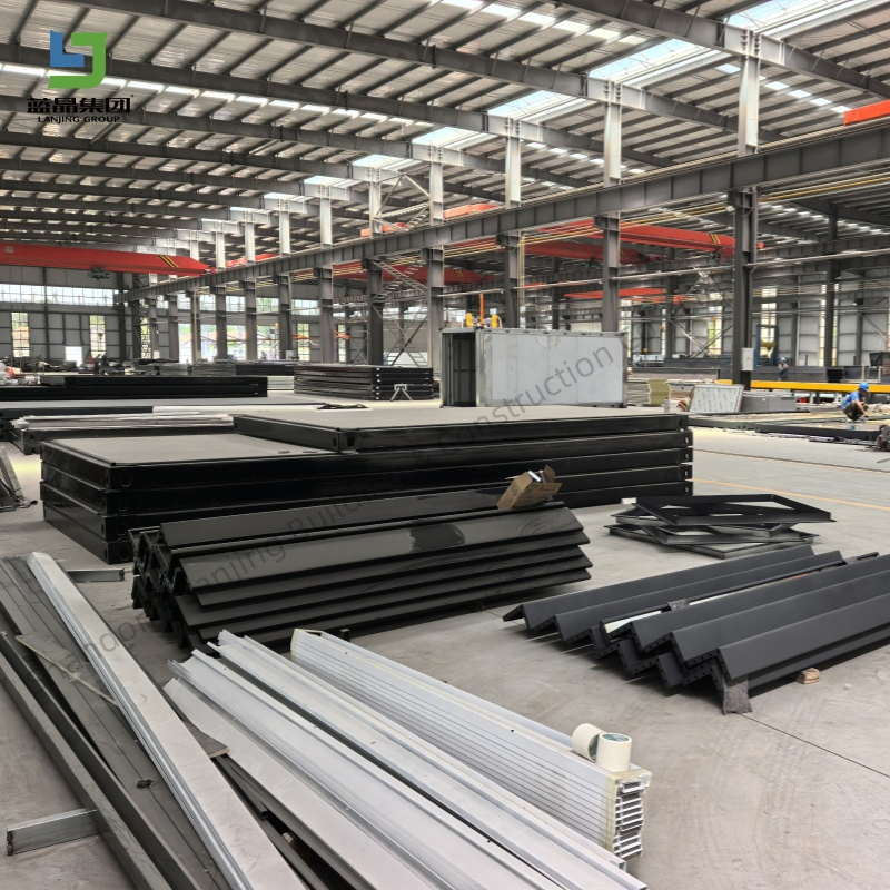 Modular Customized Prefabricated Steel Structure Frame Metal Workshop Construction Industrial Building Plants