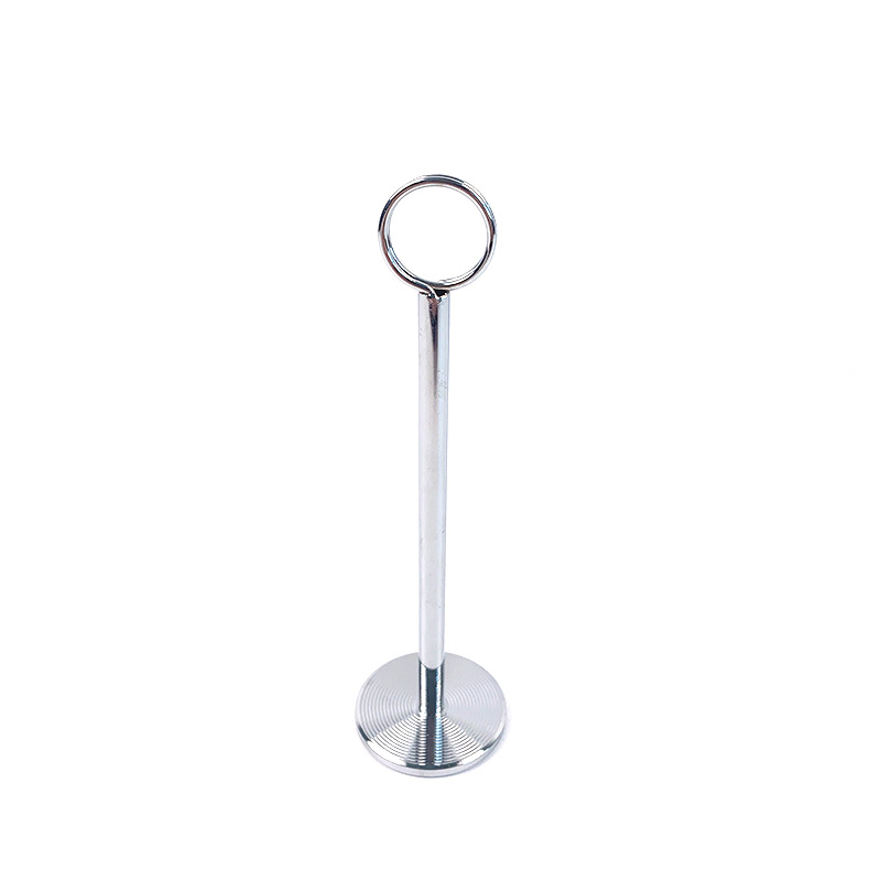 8 Inch Metal Card Holder Restaurant Wedding Table Number Menu Holder