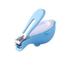 Adorable Baby Dolphin Cartoon Nail Clipper with Sharp Scissors