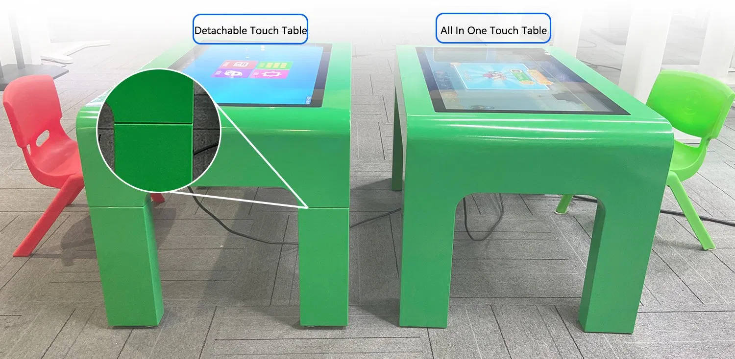 In Stock 32 Inch Indoor Playground Android Interactive Game Smart Kids Touch Table