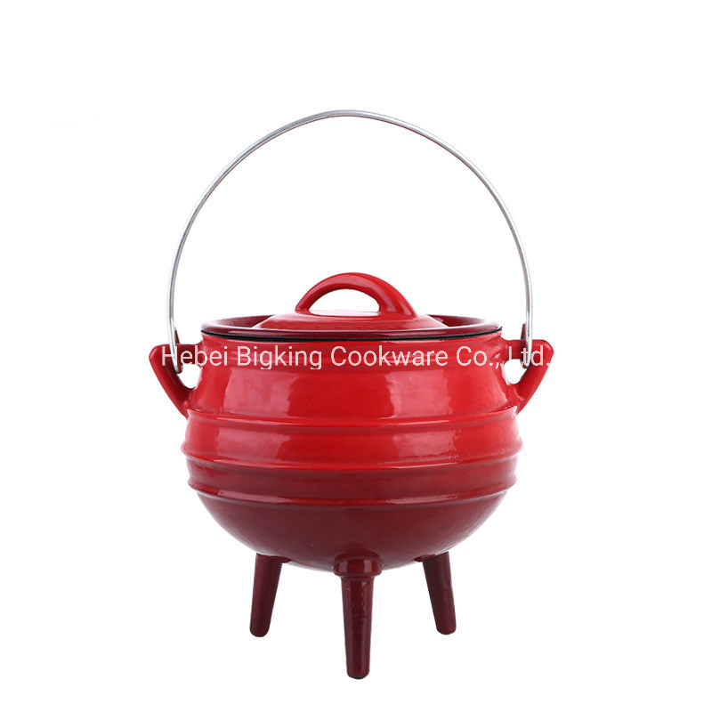 Outdoor South African Cast-Iron Potjie