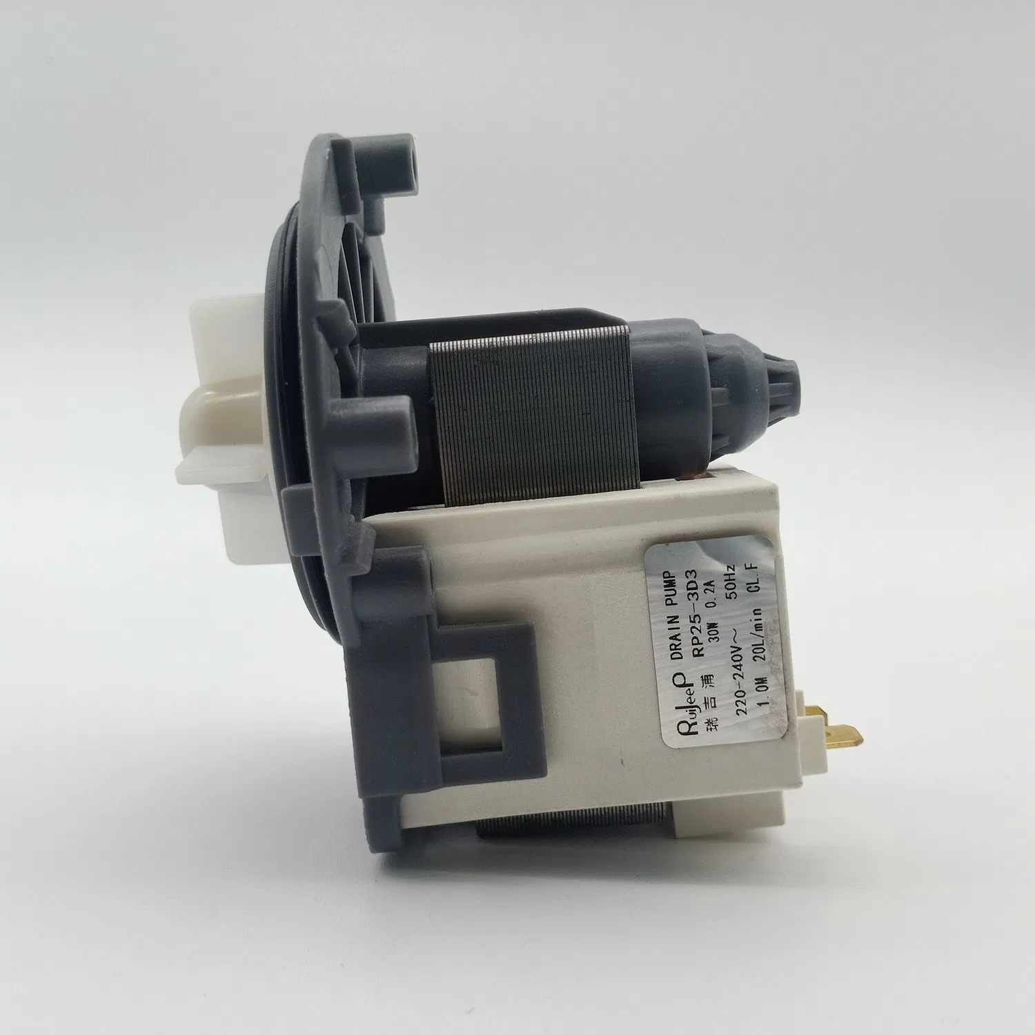 Ruijp Plastic Electric Water Drain Pump for Washing Machine Motor