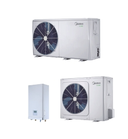 Midea 4kw-16kw R290 Full DC Inverter High Efficiency Air to Water Monoblock Heat Pump for Heating Coolingand Hot Water