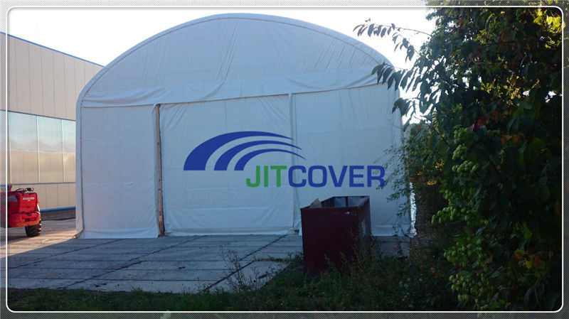 Big Outdoor Steel Warehouse Prefab Garage Storage Shelter Dome Tent (JIT-40197)