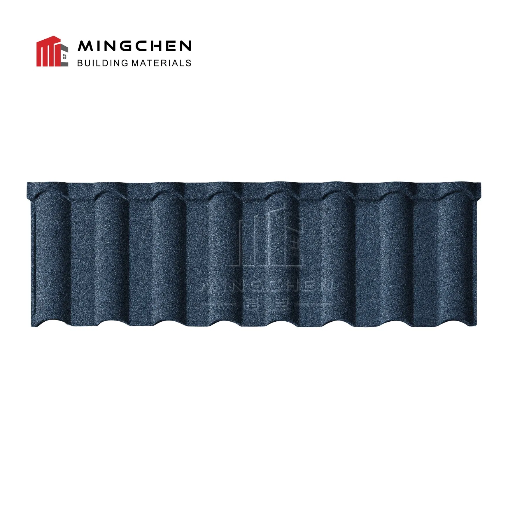 Каменная черепица Milano: стальная кровля с цветным покрытием