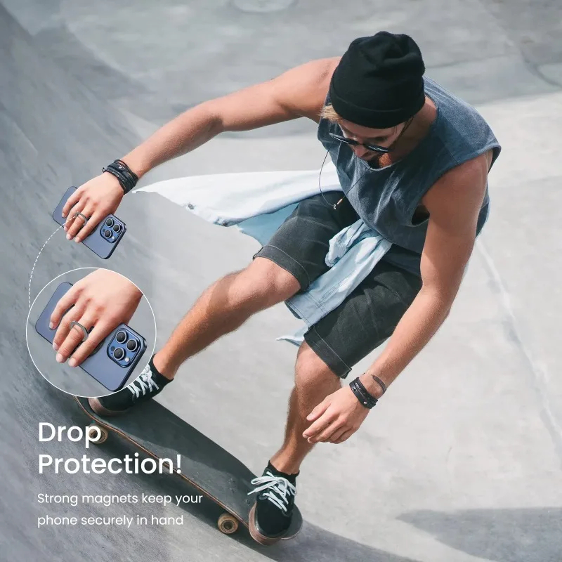 Магнитное кольцо-держатель для телефона TUOLI