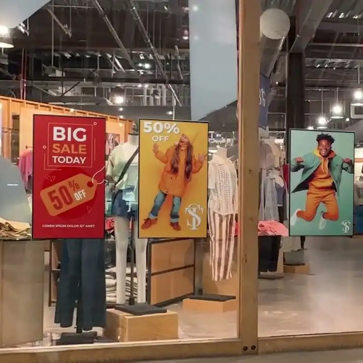 Рекламный дисплей E-Paper 31.5 дюйма, цветной, энергосберегающий