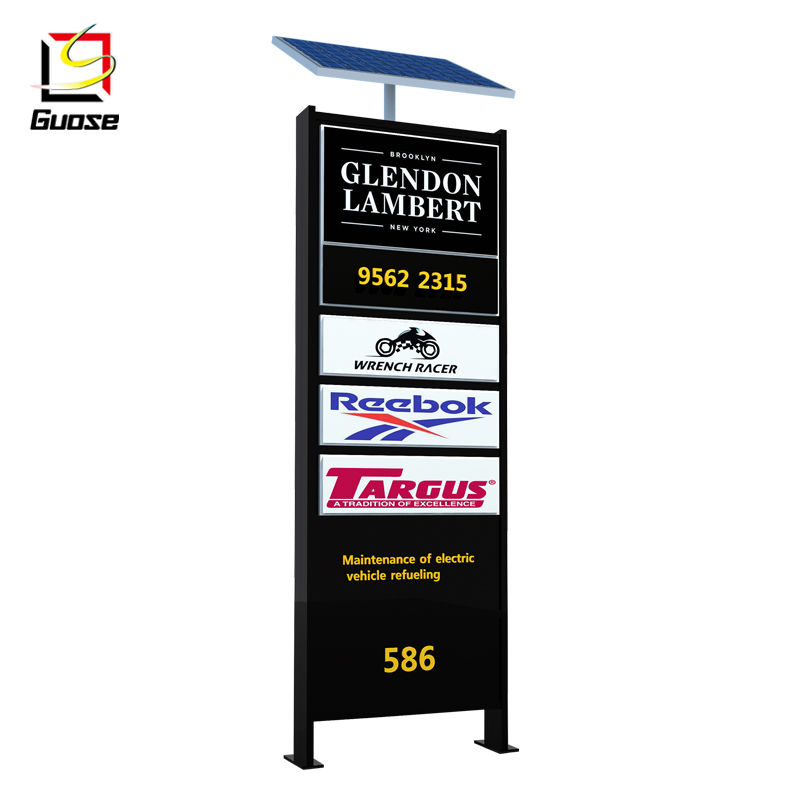 Petrol Advertising Display Column LED Price Gas Station Pylon Sign