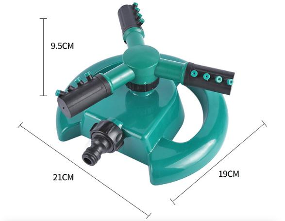 Adjustable Garden Lawn Sprinkler Set 360 Degree Automatic Rotating Sprinklers for Yard