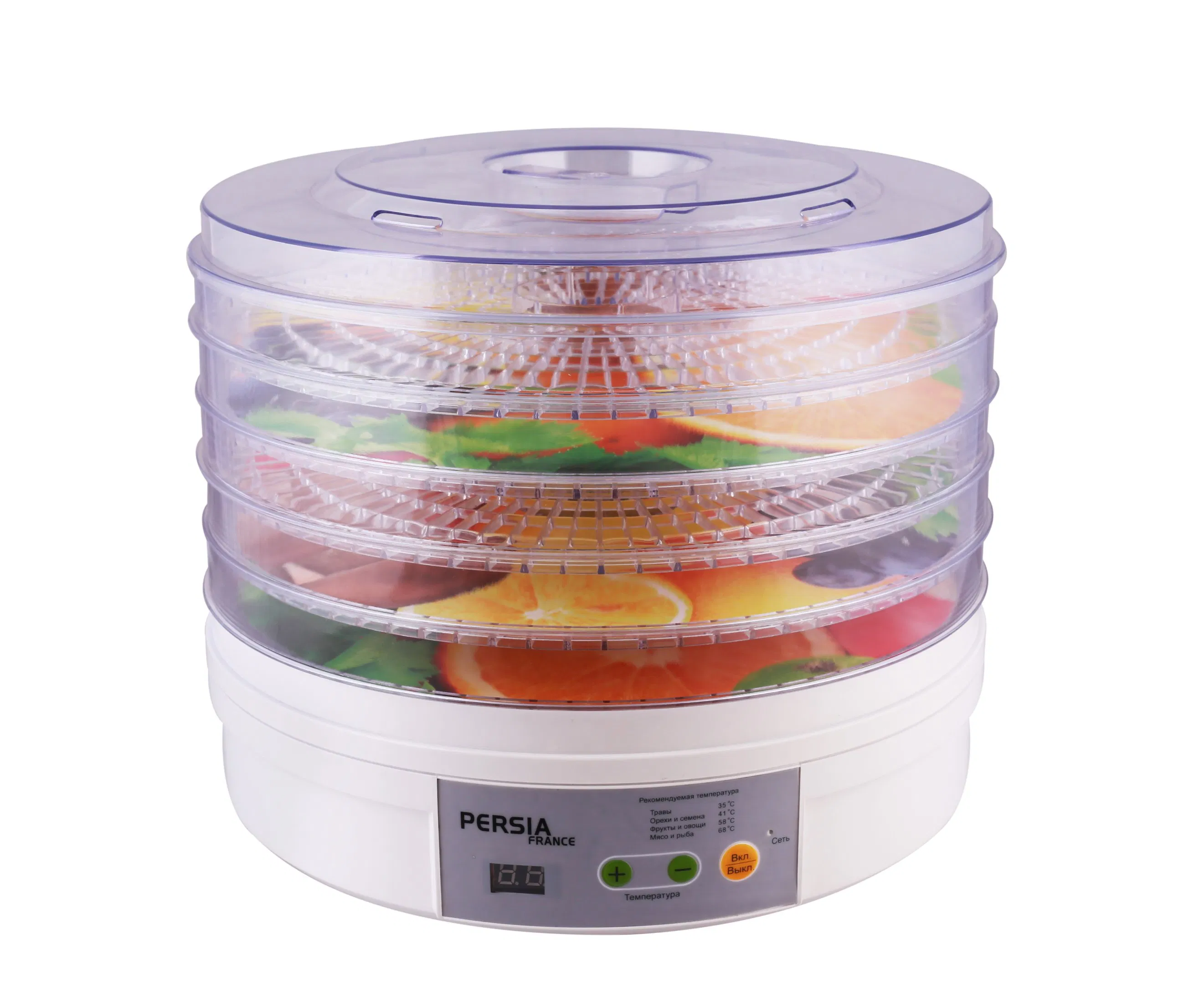 250W Electric Food Dehydrator for Homeuse