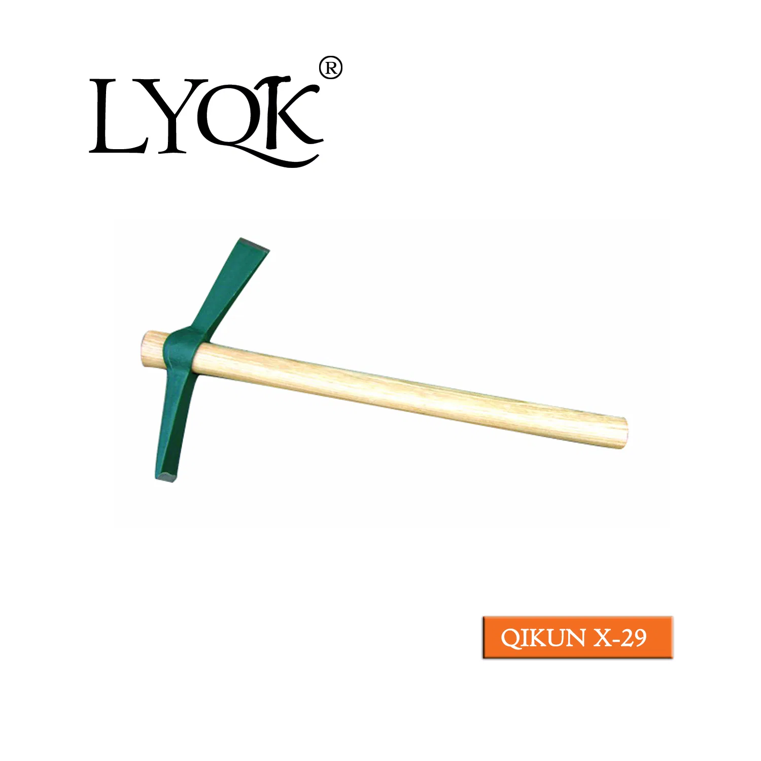 X-28 High Quality Rail Steel 65mn Agriculture Farm Garden Hardware Hand Tools Pick Head Mattock Pickaxe