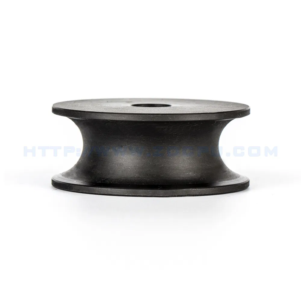 Professional Factory OEM Polyurethane Nylon Plastic Guide Pulley V Groove Wheel