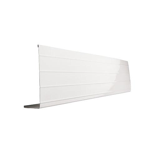 Black White or Customized Colour Smooth Roof Aluminum Fascia for USA Market