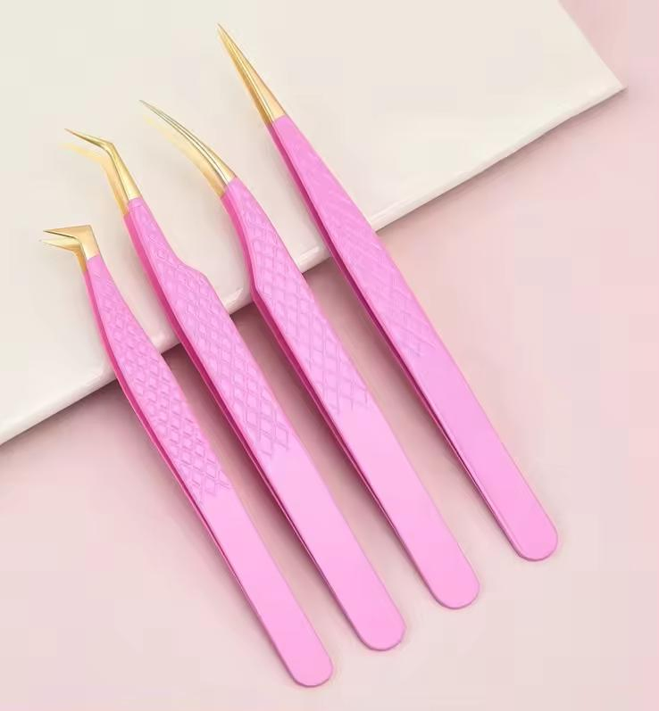 OEM Bulk Private Label Eyelash Tweezers