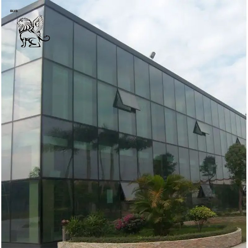 Sound Proof Insulated Curtain Wall Hollow Glass Double Glazing Tempered Insulating Glass for Office Building