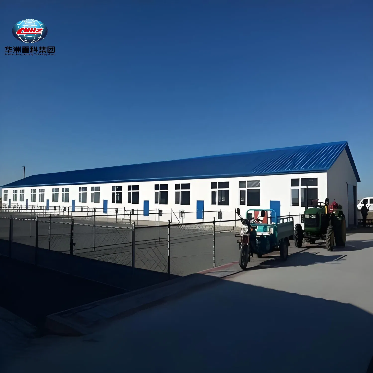 Prefabricated Metal Frame Heavy Steel Structure Framed Construction Storage Shed