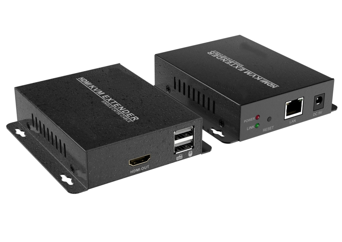 HDMI KVM экстендер 120м по витой паре Caratar Tech