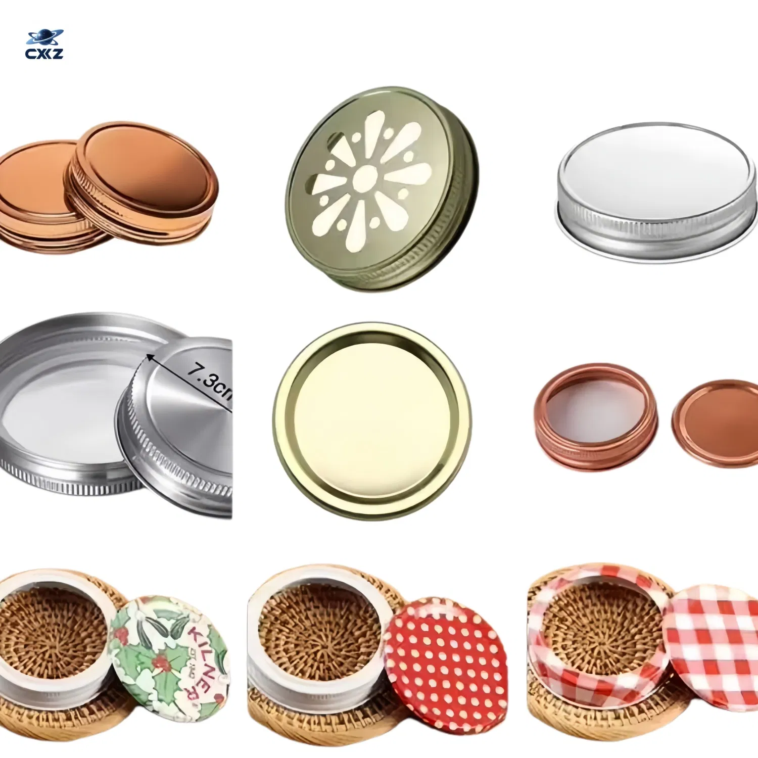 Custom Wholesale 250ml 500ml 750ml 1000ml Food Grade Safe Plum Wine Bottles Empty Glass Wide Mouth Pickle Mason Jar with Lids