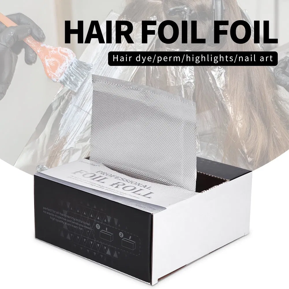 Hair Foils for Highlighting Aluminum Pop up Hair Foil Stylist Color Application