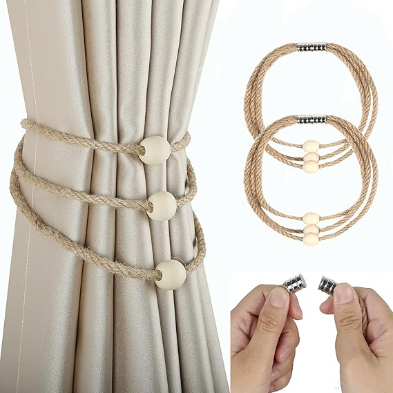Magnetic Curtain Tiebacks Pearl Curtain Accessories