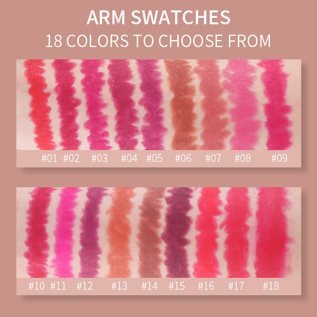 Custom Logo Private Label No Logo 18 Colors Lipliner