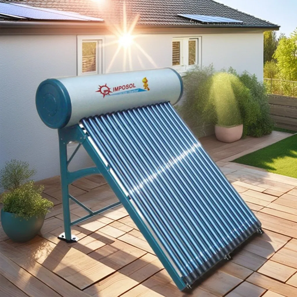 Солнечный водонагреватель Imposol 150 л с вакуумными трубками
