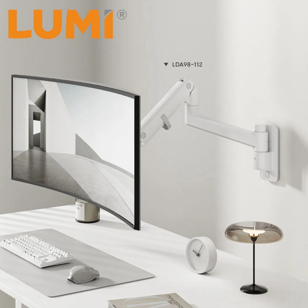 Газлифтовый кронштейн для монитора 24-57 дюймов, 27 кг