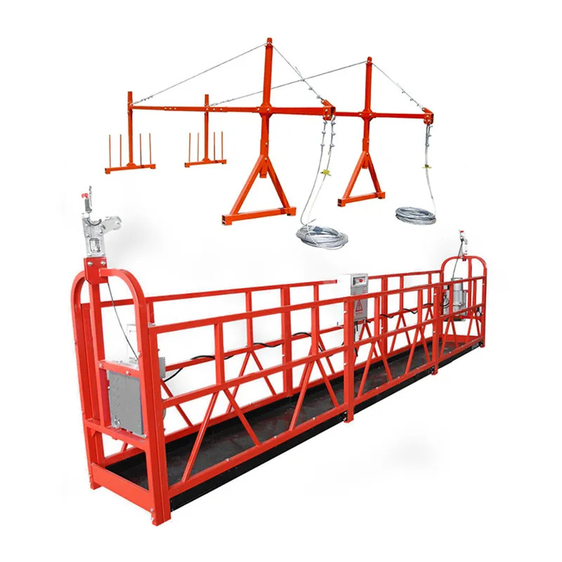 Crash Resistant Aerial Work Platform Rope Suspended Platform Exterior Decoration