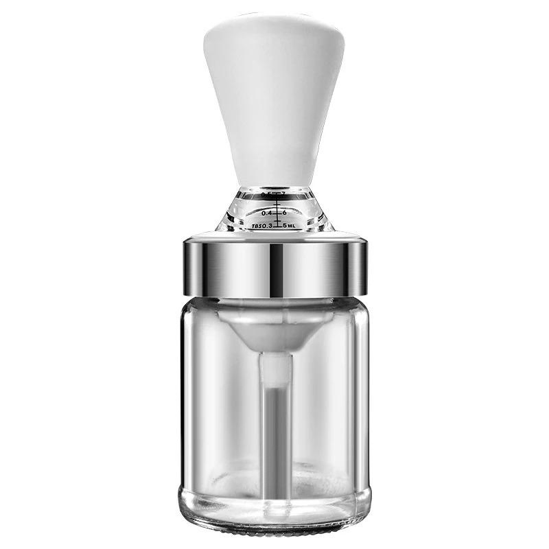 Silicone Oil Brush Bottle Kitchen BBQ Oil Brush Dispenser Not-Leaking Barbecue Grill Honey Liquid Baking Pastry Pancake Brush
