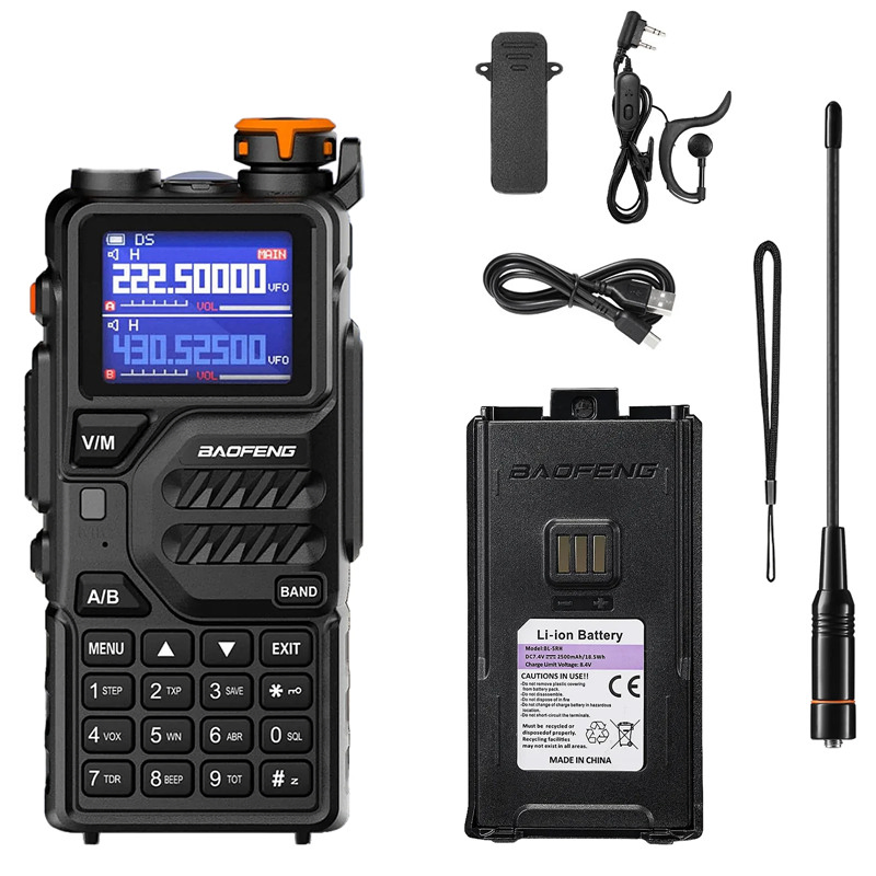 Рация Baofeng K5 Plus 10W, дальняя связь