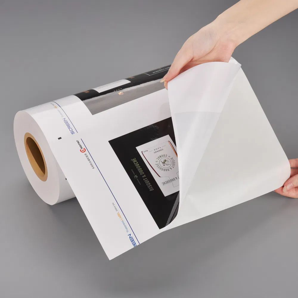Packaging Inkjet Printable self-adhesive rollo jumbo label paper OEM
