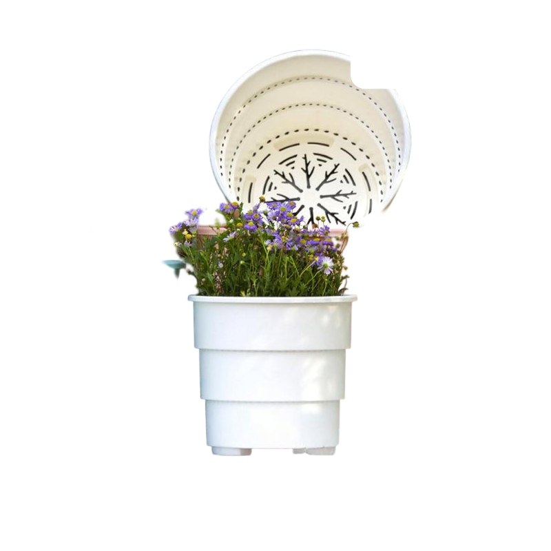 Минималистичные пластиковые горшки для цветов