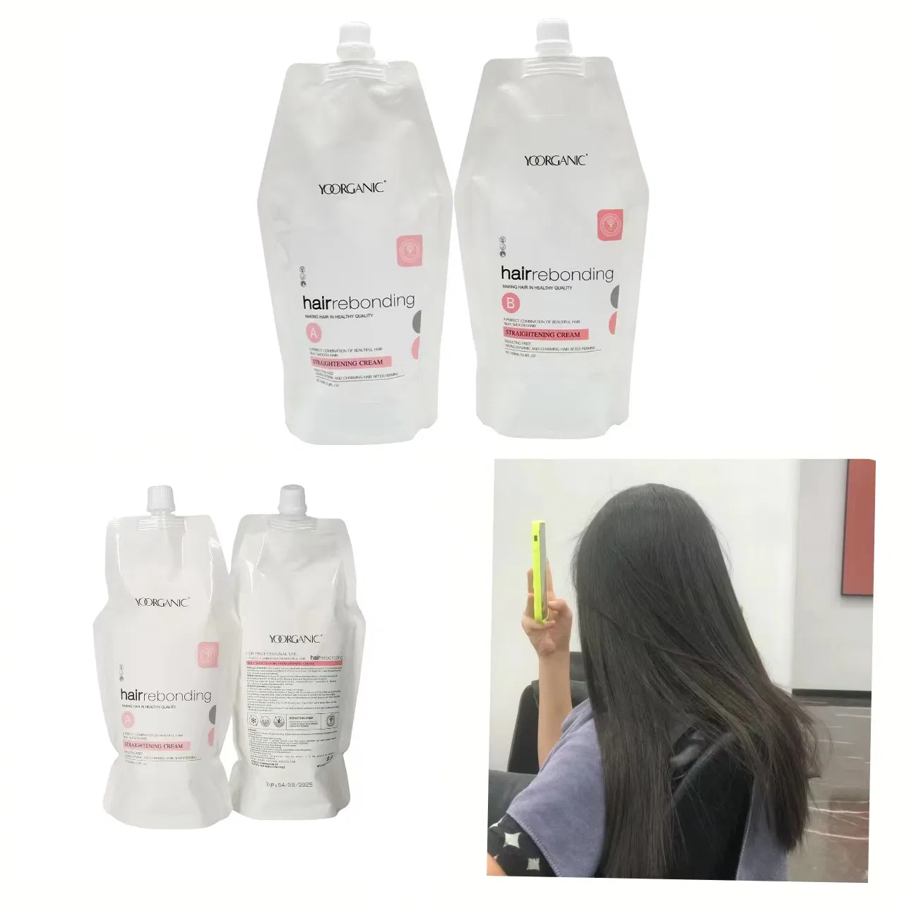 Boda Factory Wholesale Best Price Hair Rebonding Set Hair Perm Cream
