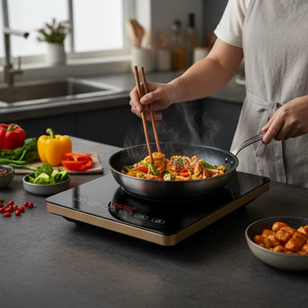 Smart Induction Cooker: Fast and Efficient Electric Cooking Solution Quick Cooking Stove