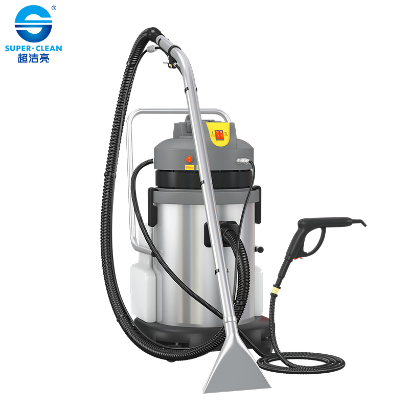 High Temperature Steaming, Washing and Drying for Car Curtain Cleaning