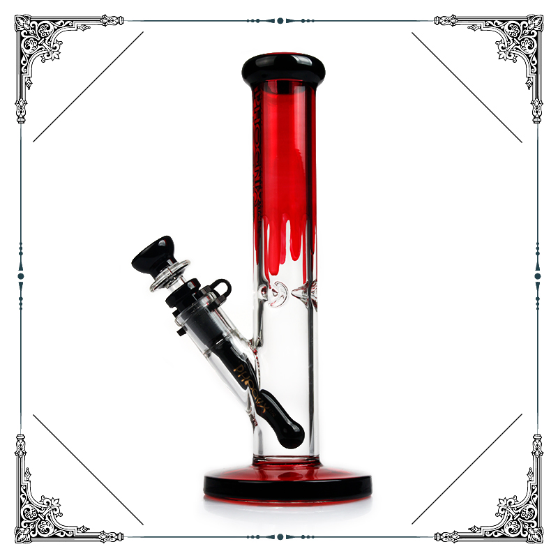 High Quality 10 Inches Straight Tube Fast Shipping Hookah Pipes Glass Smoking Water Pipe Wholesale