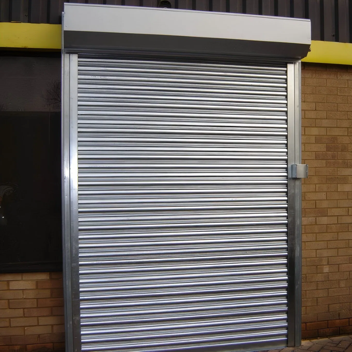 Custom Sizes Finishes Available Stainless Steel Fire Rated Roller Shutter Door
