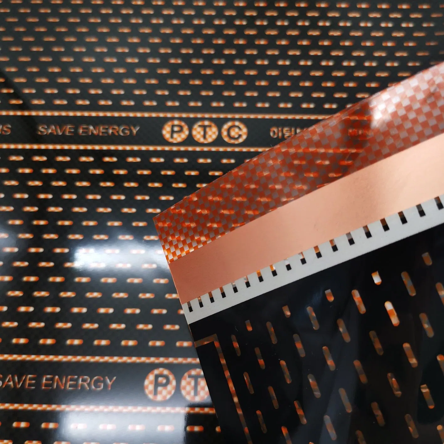 All Sizes 240W/M2 New Graphene PTC Heating Film Infrared Electric Warm Floor Heating System Carbon Foil Electric Underfloor Heating Film China Supplier