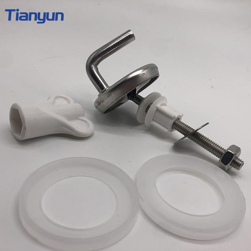 Soft Close Quick Release Toilet Bidet Fixing Hinges for Toilet Seat Cover