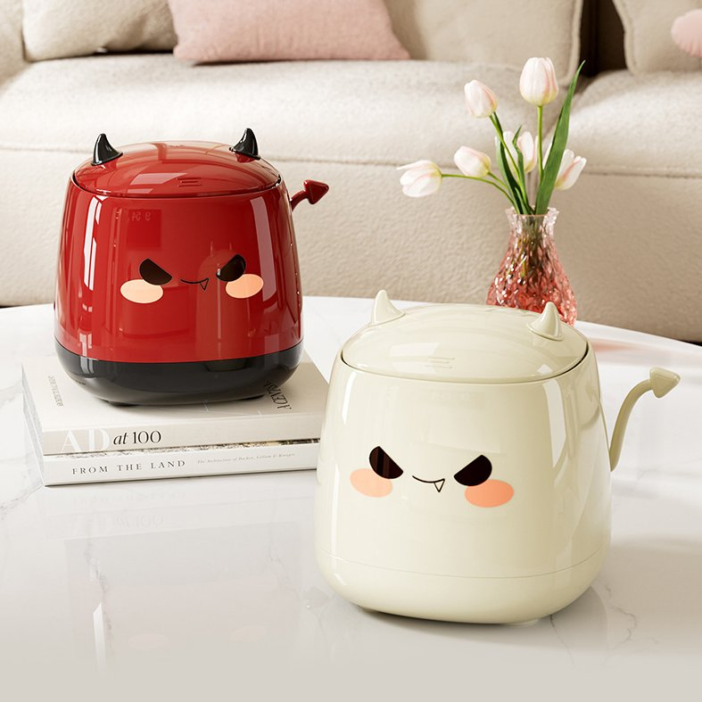 Cute Cartoon Devil Fun and Creative Bedside or Office Table Storage Bin
