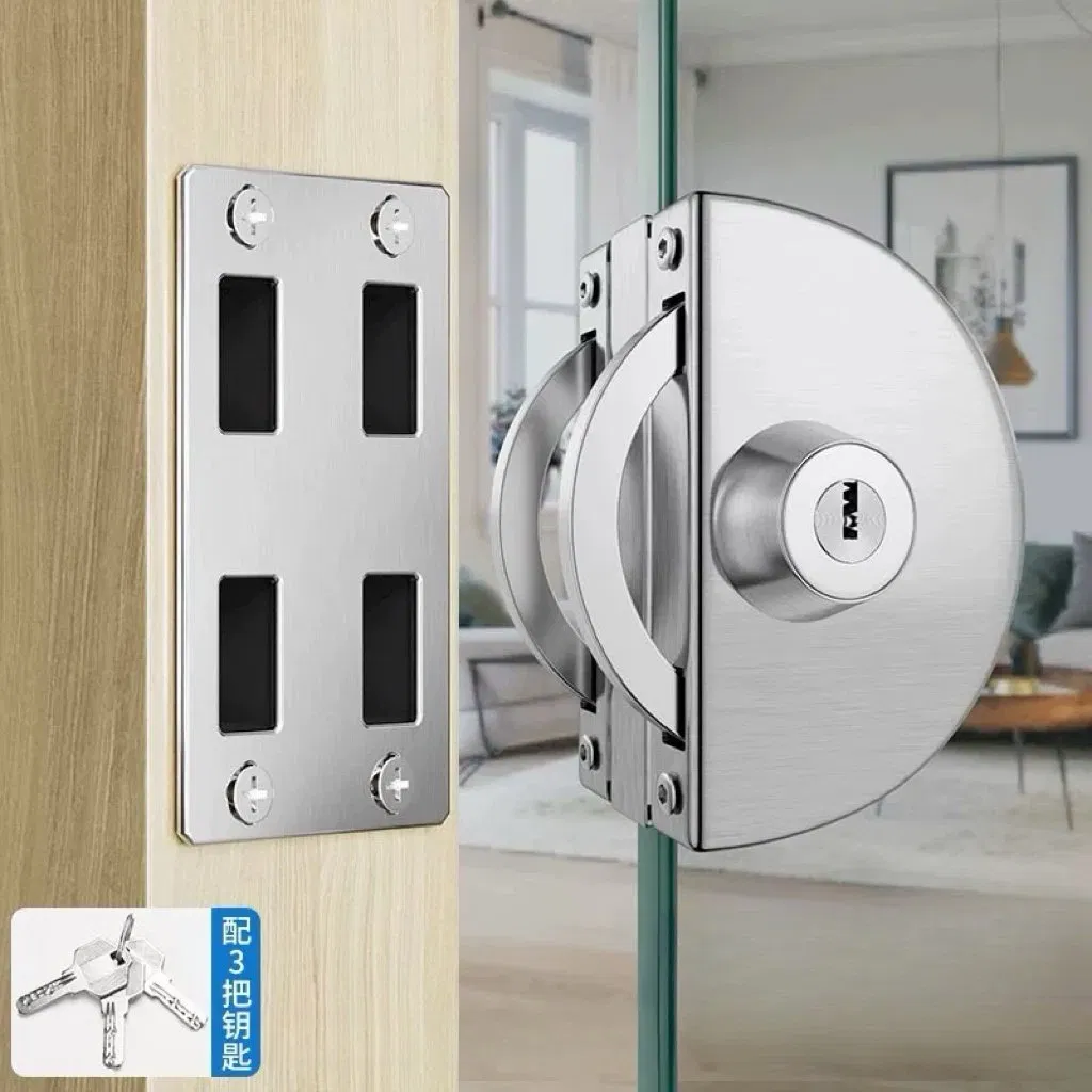 High-Quality Stainless Steel 304 Door Lock for Glass Doors