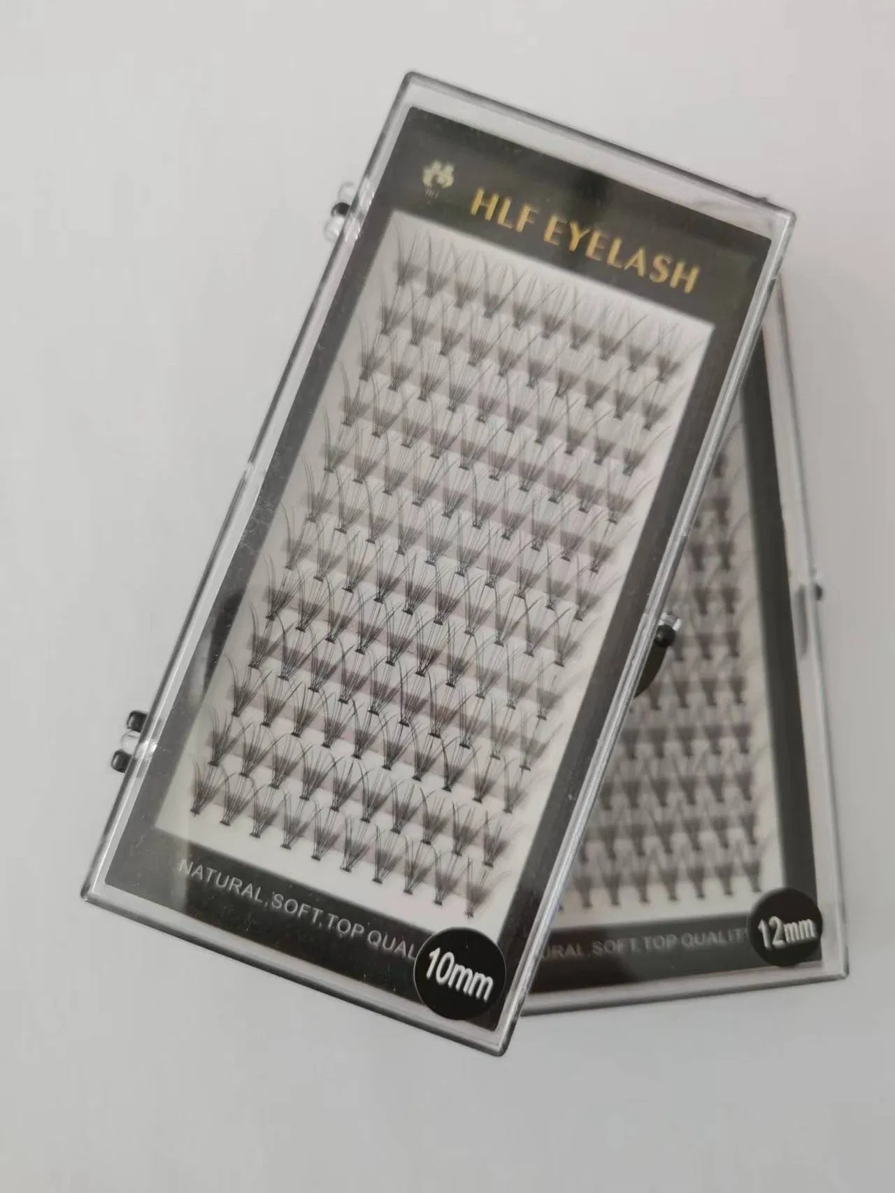 Wholesale Silk Volume Eyelashes Extensions 20d Premade Fans Heat Bonded Lashes Extension Private Label