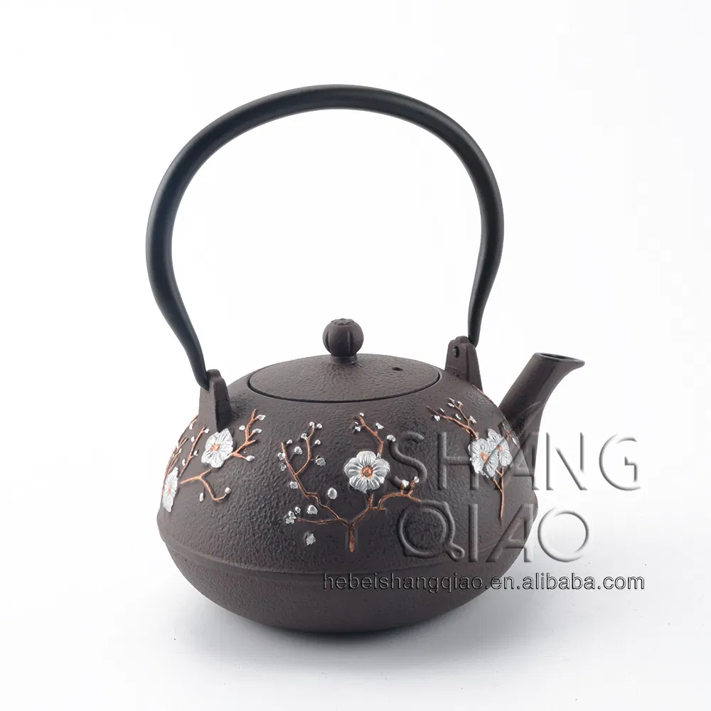 Чайник тетсубин из чугуна 1200 мл, японский узор