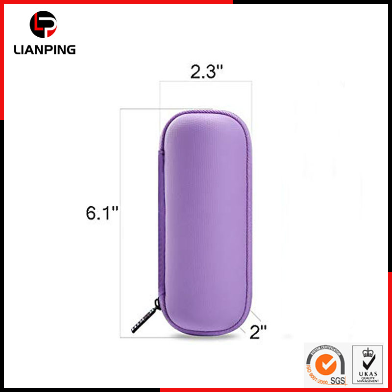 Портативный чехол для наушников EVA с сетчатым карманом