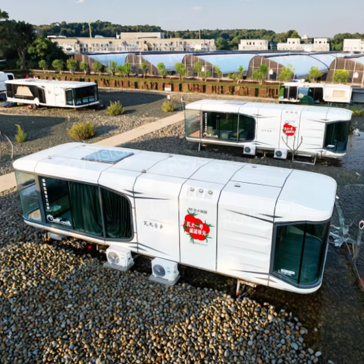 Smart Capsule Cloud Series H45 Waterproof for Park Workshop Tiny Hotel Mall & Courtyard Applications