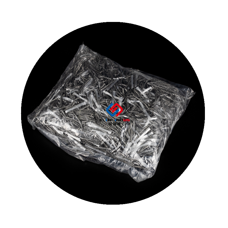 Polypropylene Hybrid Fiber Fibrillated Form Mix Twist Type